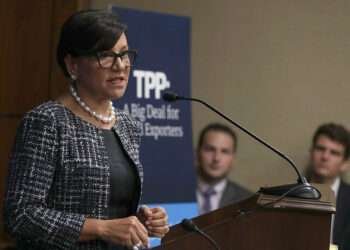 Former U.S Commerce Secretary, Penny Pritzker.