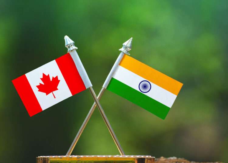 India Expels Canadian Diplomat 1 Canadian and Indian flags.