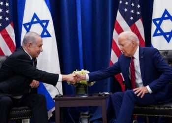 US President Joe Biden met Israeli Prime Minister Benjamin Netanyahu on the sidelines of the UN General Assembly in New York on September 20, 2023.