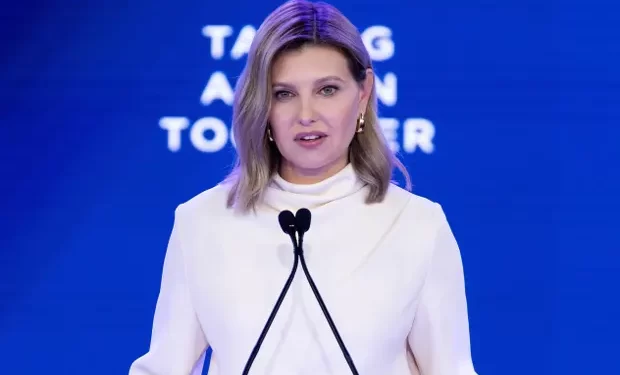Zelenska Calls For The Return Of Ukrainian Children 1 Olena Zelenska, Ukraine's First Lady.