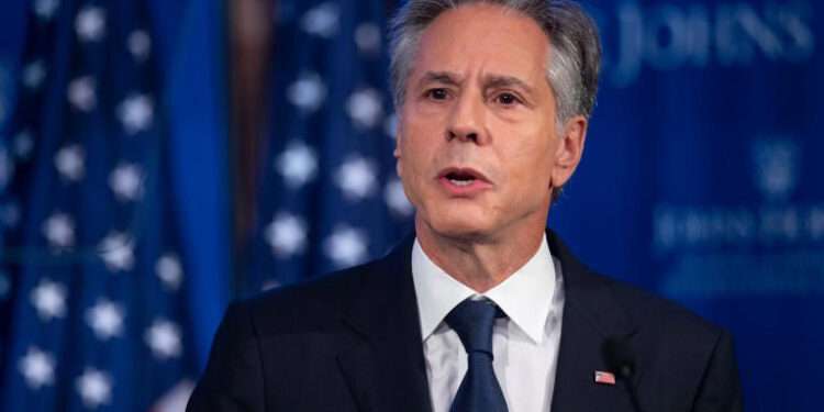 U.S Secretary of State, Antony Blinken.