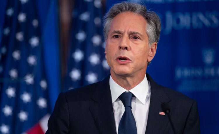 U.S Secretary of State, Antony Blinken.