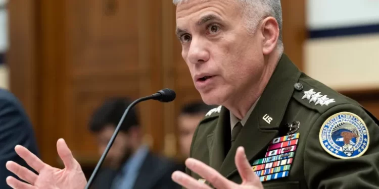 Director of the NSA and U.S Cyber Command, General Paul Nakasone.
