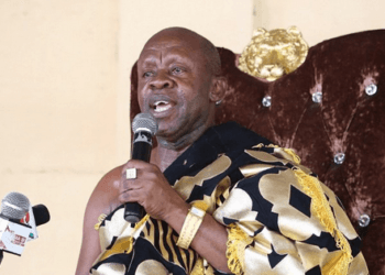 President of the National House of Chiefs, Ogyeahoho Yaw Gyebi II.