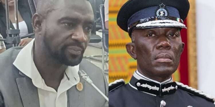 COP Alex Mensah (left) and IGP George Akuffo Dampare (right).