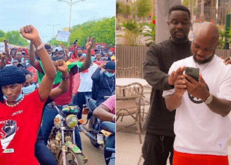 Ghanaian celebrities on #OccupyJulorbiHouse protest