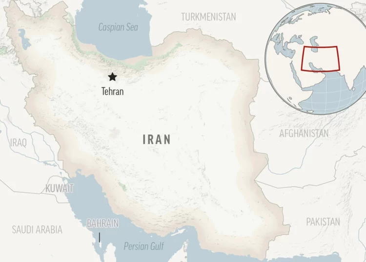 U.S. And Iran Carry Out Prisoner Exchange 1 A locator map of Iran.