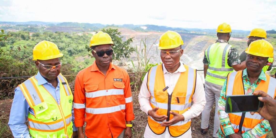 Deputy Minister for Lands and Natural Resources, Hon. George Mireku Duker.