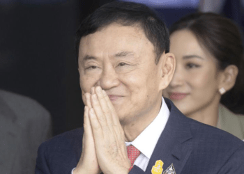 Former Prime Minister of Thailand, Thaksin Shinawatra.
