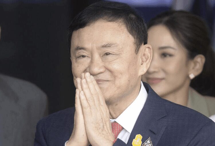 Former Prime Minister of Thailand, Thaksin Shinawatra.