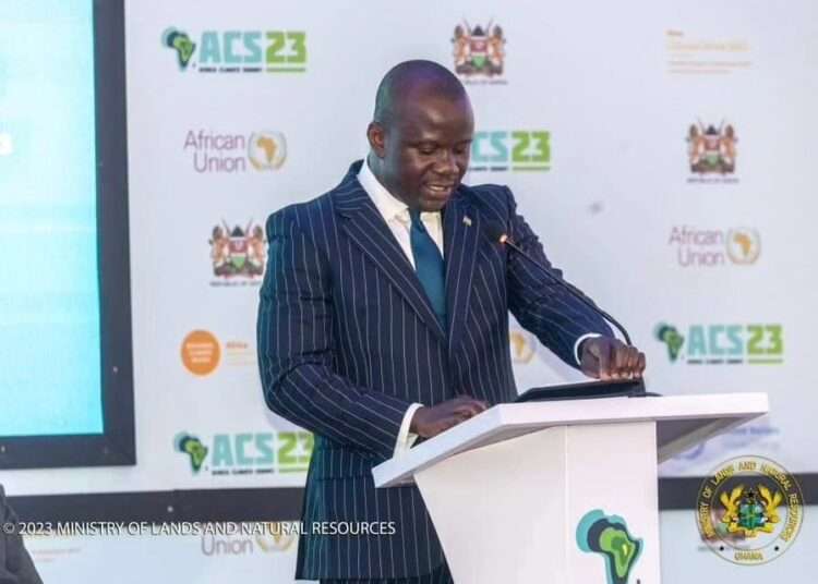 Minister for Lands and Natural Resources, Samuel A. Jinapor.