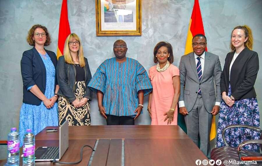 Bawumia Engages Global Mercy Ship On Provision Of Free Medical And Surgical Services 1 Vice President Dr Mahamudu Bawumia and team from Global Mercy Ship.