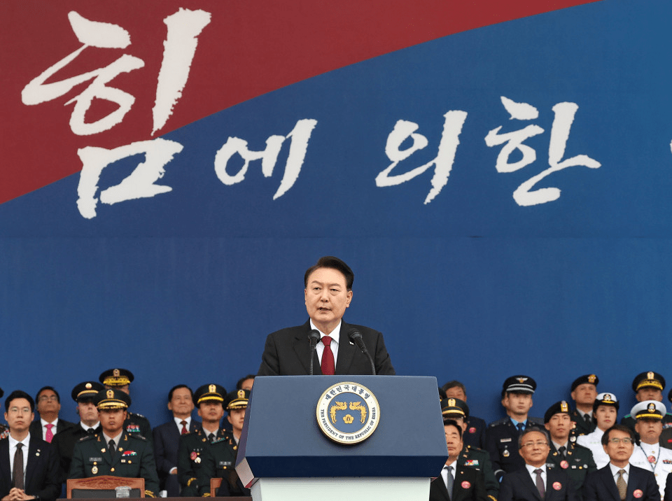 South Korea’s Yoon Urges Troops To Build “Unwavering Military Spirit ...