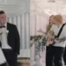 American singer, Ed Sheeran singing at a wedding ceremony
