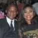 Nigerian star, RMD with his late wife, Jumobi Adegbesan. 