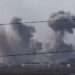Israeli Attacks On Medical Facilities Persist 11 Smoke rises inside Gaza after an Israeli air strike.