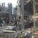 Israel Kills Hamas Commander In Jabalia Strike 11 Palestinians conduct search and rescue works at the site of Israeli strikes on houses in Jabalia refugee camp in the northern Gaza Strip.