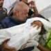 Lured To Death By Illusion Of Safety 11 Wael Dahdouh mourns over the body of his seven-year-old daughter, who was killed along with his wife and son in an Israeli air raid in the Nuseirat refugee camp.