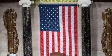 The seat for Speaker of the U.S House of Representatives.