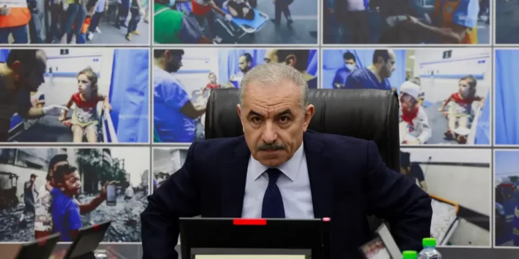 Palestinian Prime Minister, Mohammad Shtayyeh.
