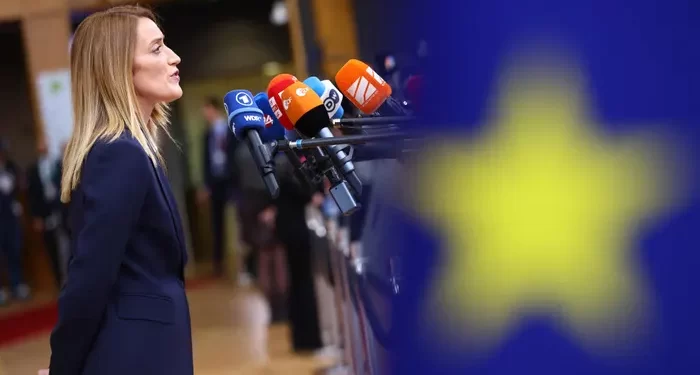 European Parliament President, Roberta Metsola.