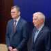 Ukrainian Foreign Minister Dmytro Kuleba (left) with EU foreign policy Chief, Josep Borrell.