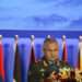 Russian Defence Minister Sergei Shoigu speaks at the Beijing Xiangshan Forum in Beijing, China October 30, 2023.