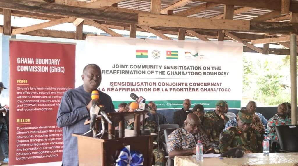 Deputy Lands Minister Calls For Commitment To Ghana, Togo Joint Land Boundary Reaffirmation 1 Deputy Minister for Lands and Natural Resources responsible for Lands and Forestry, Benito Owusu-Bio.