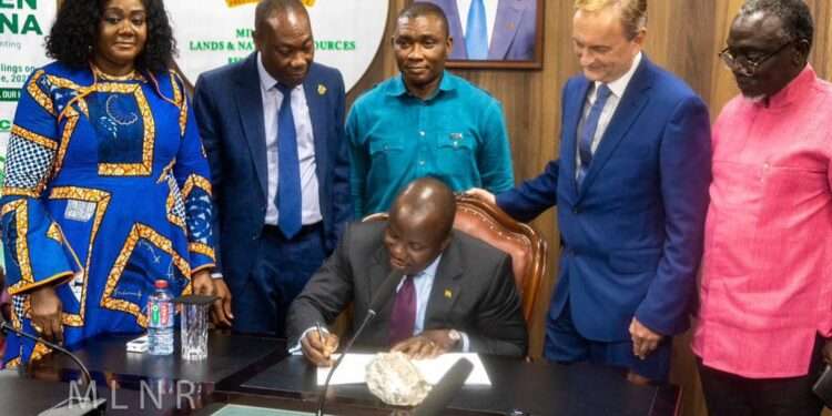 Ghana To Have First Lithium Project With Increased Royalties 1 Minister for Lands and Natural Resources, Samuel Jinapor.