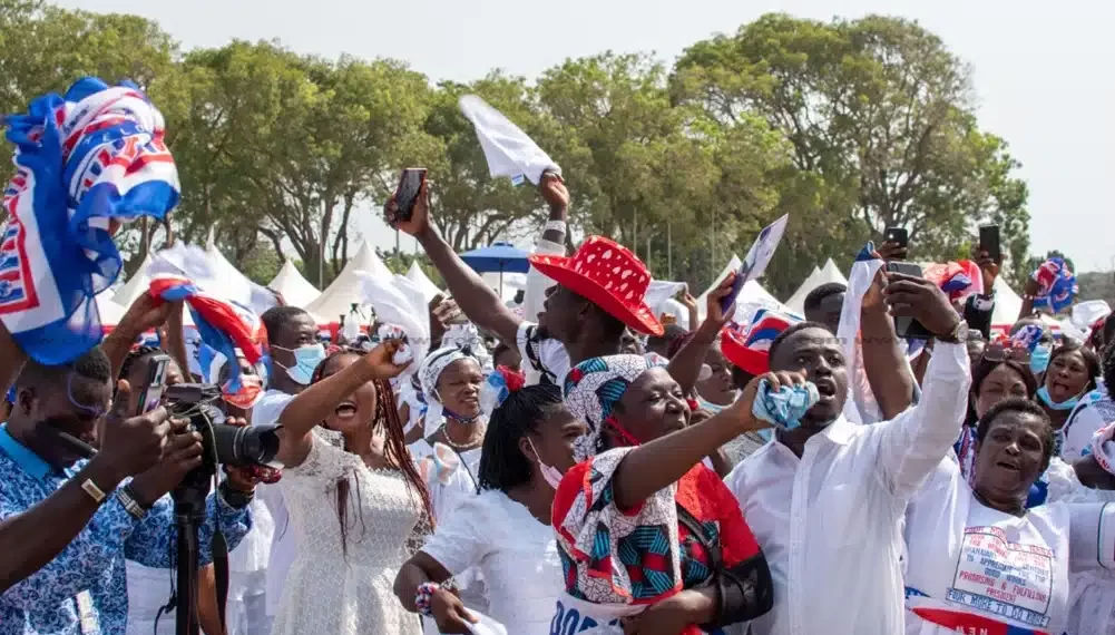The Ritual Of Money Politics Looms Ahead Of NPP November 4 Primaries 1 NPP Supporters in Picture