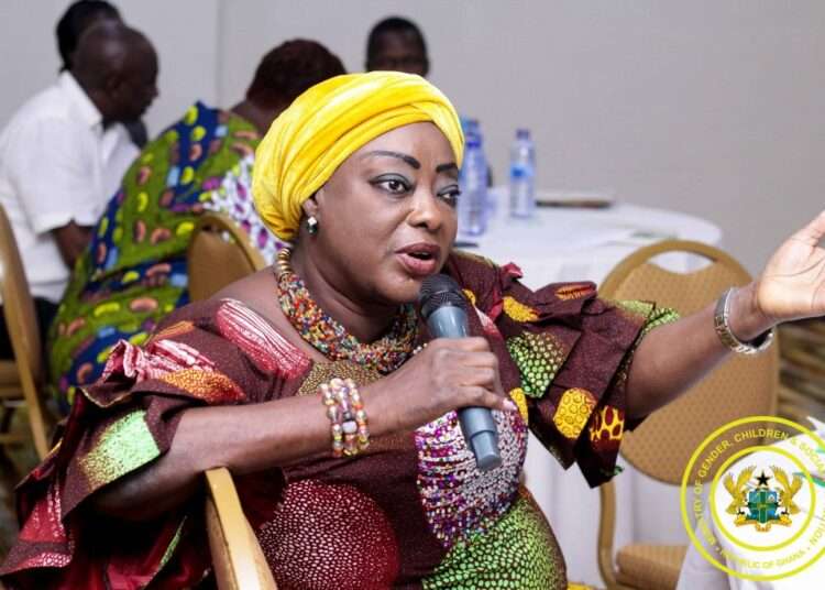 Minister for sanitation and water resources, Freda Prempeh.