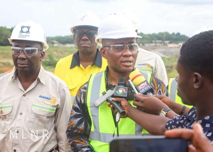 Deputy Minister for Lands and Natural Resources, George Mireku Duker.