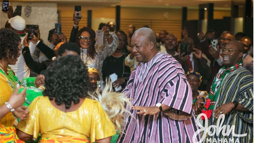 John Dramani Mahama in a meeting with NDC Canada, Toronto