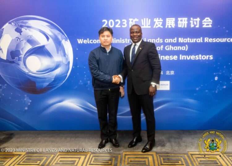 Lands Minister Leads Gov't Delegation To 2023 China Mining Conference 1 Minister for Lands and Natural Resources, Samuel A. Jinapor.