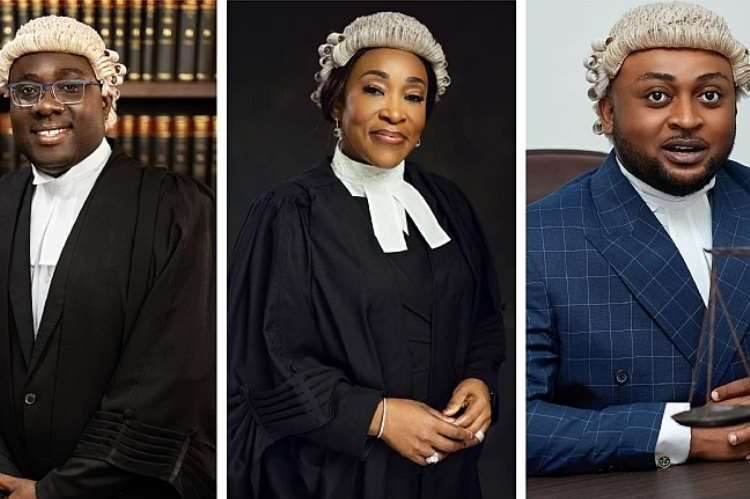 Sammi Awuku, Shirley Ayorkor-Botchwey & Vincent Asafuah