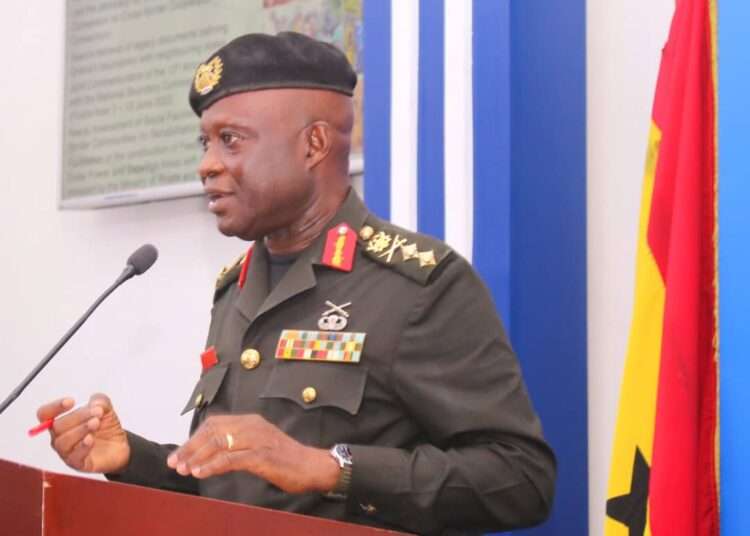 National coordinator of the Ghana Boundary Commission, Major General Emmanuel Kotia.