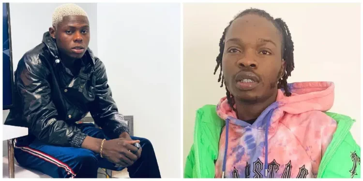 The late Mohbad and popular afrobeat star, Naira Marley