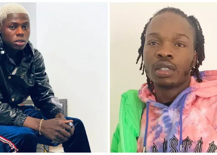 The late Mohbad and popular afrobeat star, Naira Marley