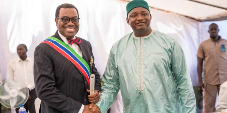 AfDB President Receives Gambia’s Highest National Honour
