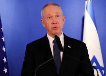 Israeli Defence Minister, Yoav Gallant.