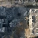 Aftermath of Israeli strikes on Maghazi, central Gaza.