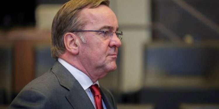 German Defence Minister, Boris Pistorius.