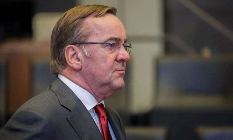 German Defence Minister, Boris Pistorius.
