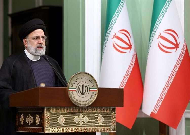 Iran's President, Ebrahim Raisi.