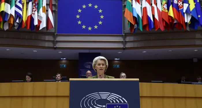 European Commission President, Ursula von der Leyen.