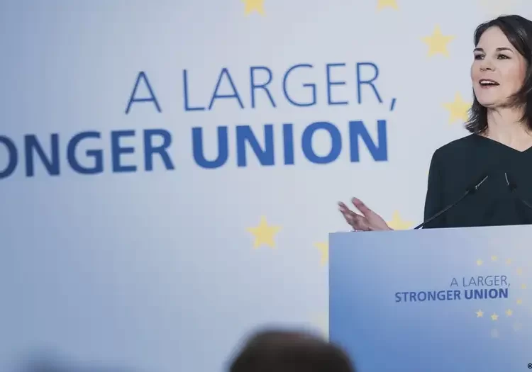 Annalena Baerbock, German Foreign Minister.