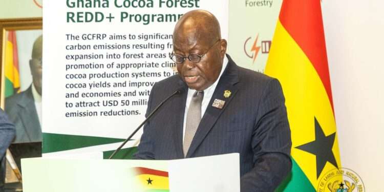 UAE Commits $30 Million To Ghana's Forest Sector Resilient Country Package 1 President Akufo-Addo.