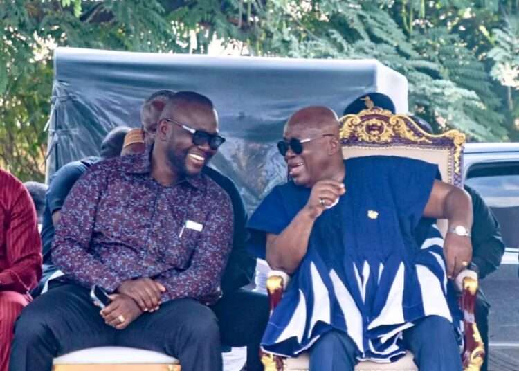 President Akufo-Addo Urges NPP Delegates In Bantama To Retain Asenso Boakye 1 President Nana Addo Dankwa Akufo-Addo and Asenso Boakye