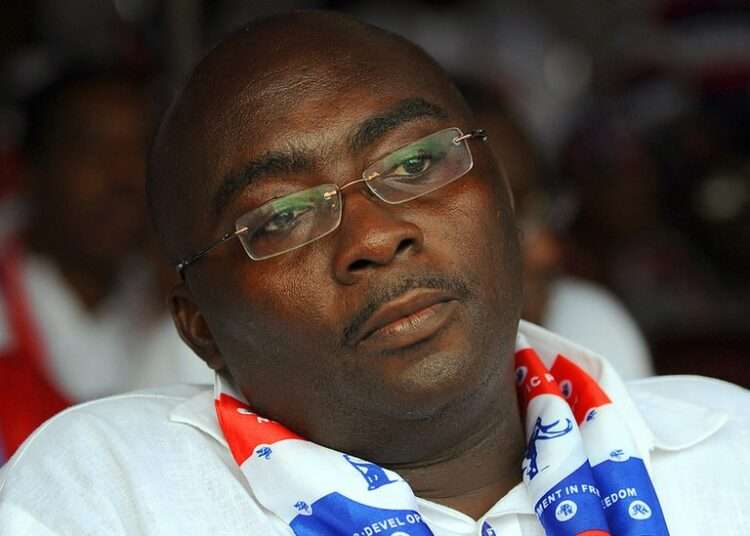 Flagbearer of the New Patriotic Party (NPP), Dr Mahamudu Bawumia.