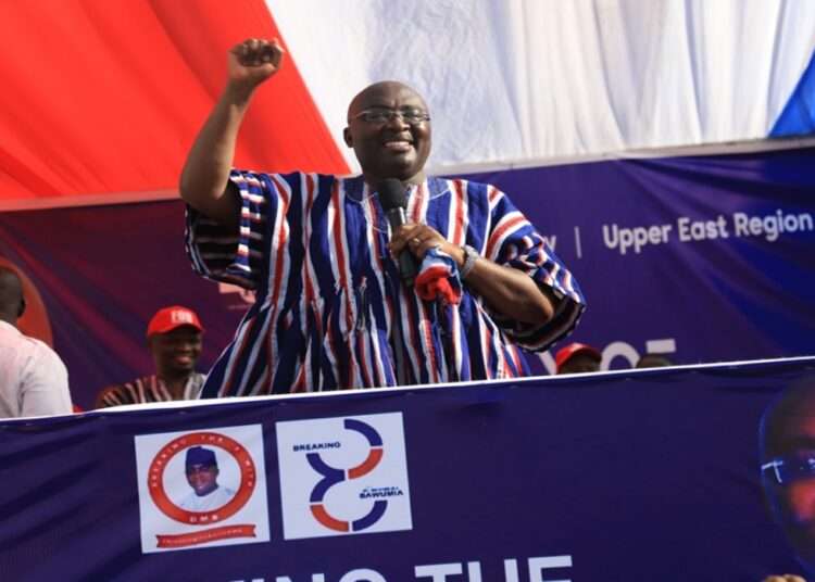 Bawumia Receives Plaudits For Conducting Dignified Campaign 'Under Fire' 1 Vice President, Dr Mahamudu Bawumia.